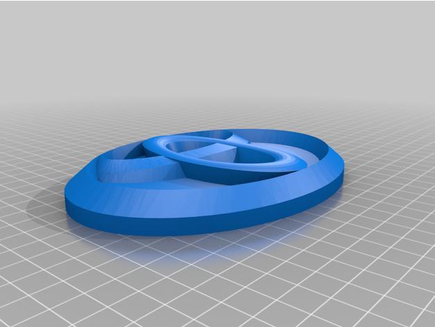 Frontal Toyota Yaris emblem 2008