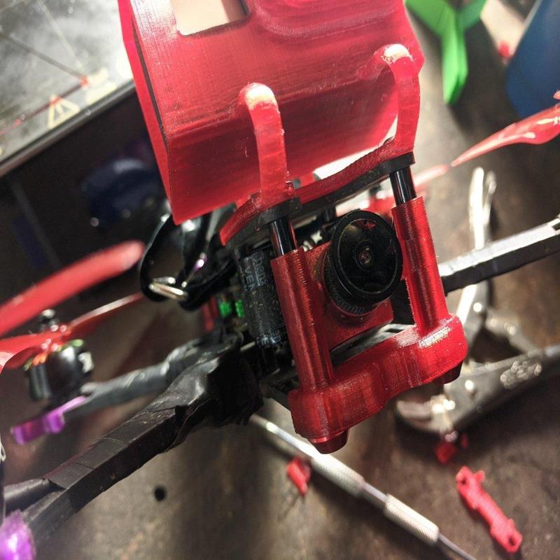 TBS Source One front bumper and micro cam mount 25mm