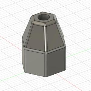 Hexagonal motherboard support