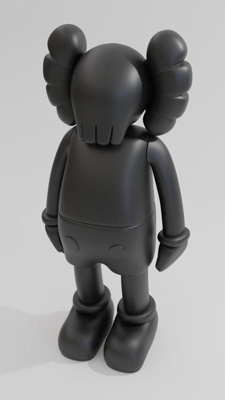 KAWS 3D MODEL