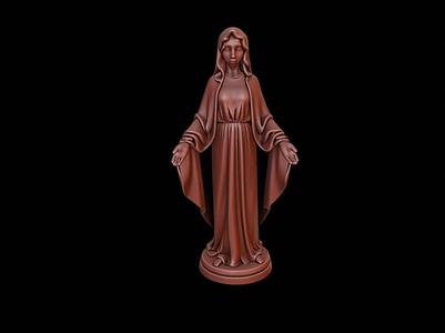 virgin mary Bust