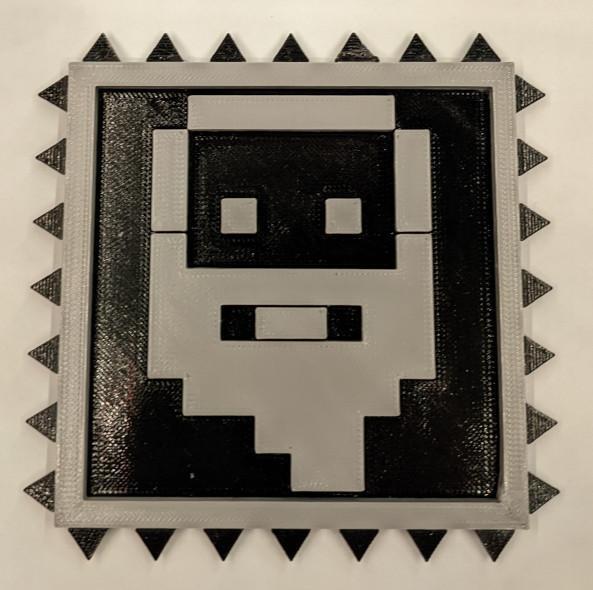Dwarf Fortress artifact coaster