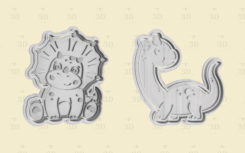 Dino  COOKIE CUTTERS