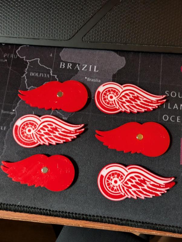 Detroit Red Wings Fridge Magnet