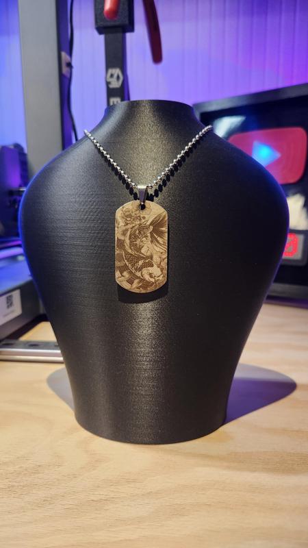 Necklace Holder Bust