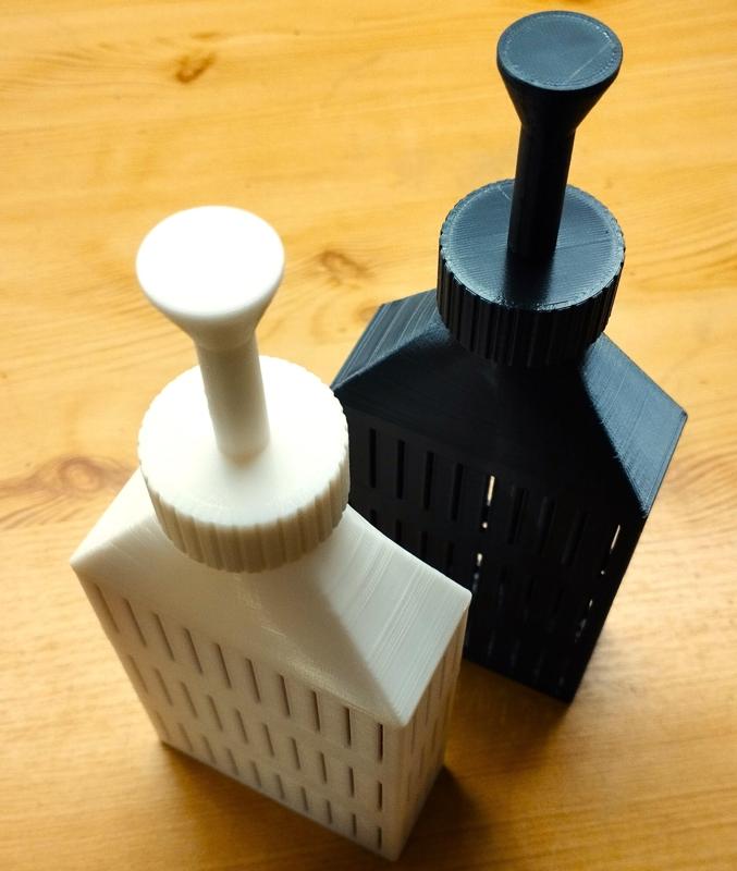 Silicagel drying bottle (container)