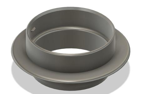 Průchodka na zeď mobilní klimatizace ETA pro flexi potrubí 155 mm - Grommet for wall ETA mobile air conditioner for flexible pipes 155 mm