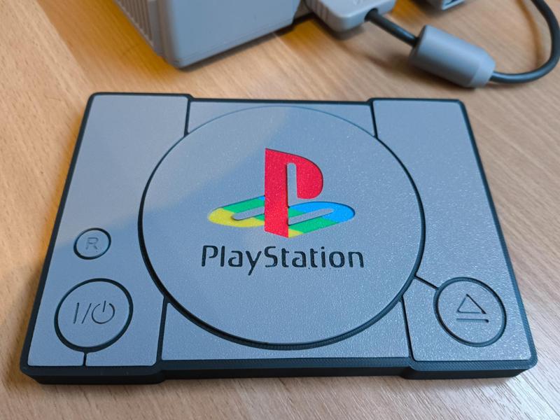 PlayStation 1 (FAT Version)  Wall Decor (NO ASM)