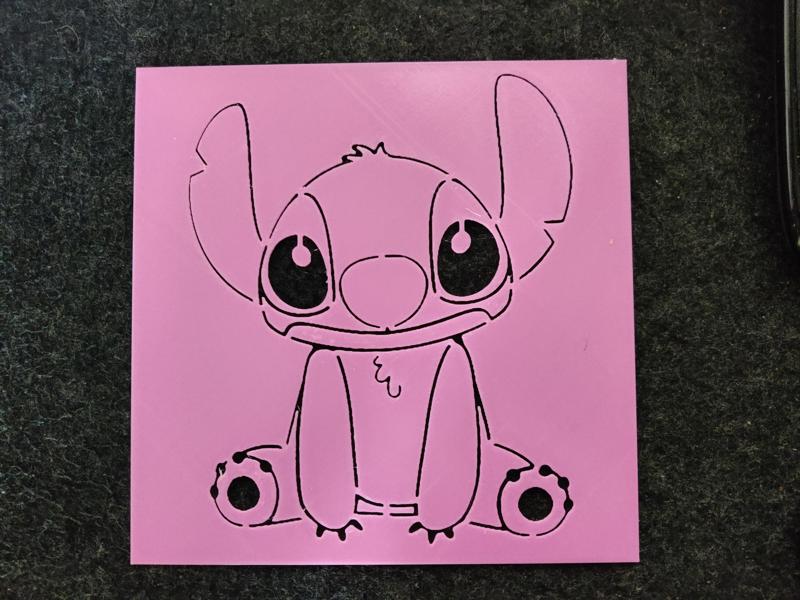 Disney's Stitch Stencil