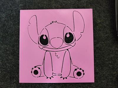 Disney's Stitch Stencil