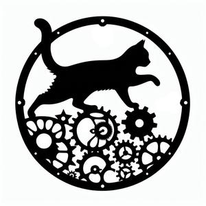 Crazy cat running inside my head - grills