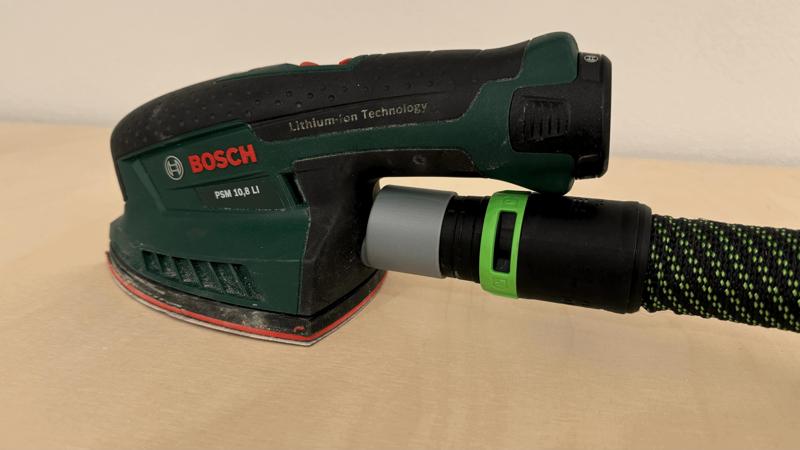 Hose adapter Bosch PSM 10,8LI to Festool