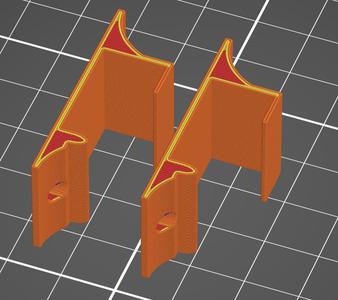 Phillips Hue Outdoor Shape Smart LED Lightstrip Side Mount Clip