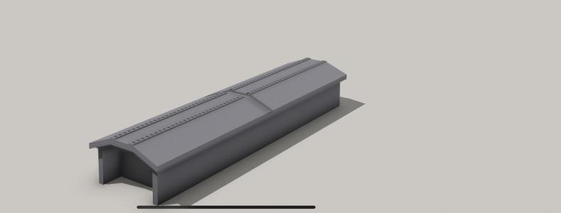 Märklin spur N waggon dach