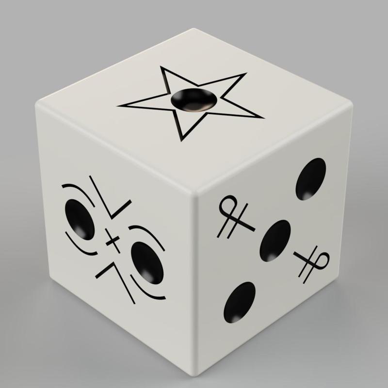 Knucklebone dice