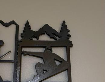 snowboard wall art