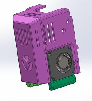 Creality Ender 3 V3 KE Extruder Housing