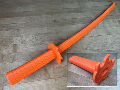 Rengoku’s Print-in-Place Collapsing Katana