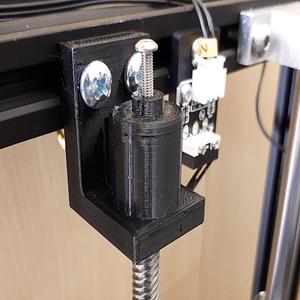 Ender-5 Z-axis brake with spring (no deformation of the trapezoidal screw)