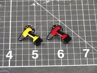 Drill Enamel pin