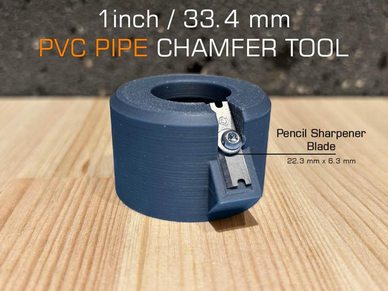 1"/32mm Pipe chamfer tool