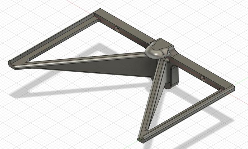 Ender Glass Bed Shelf