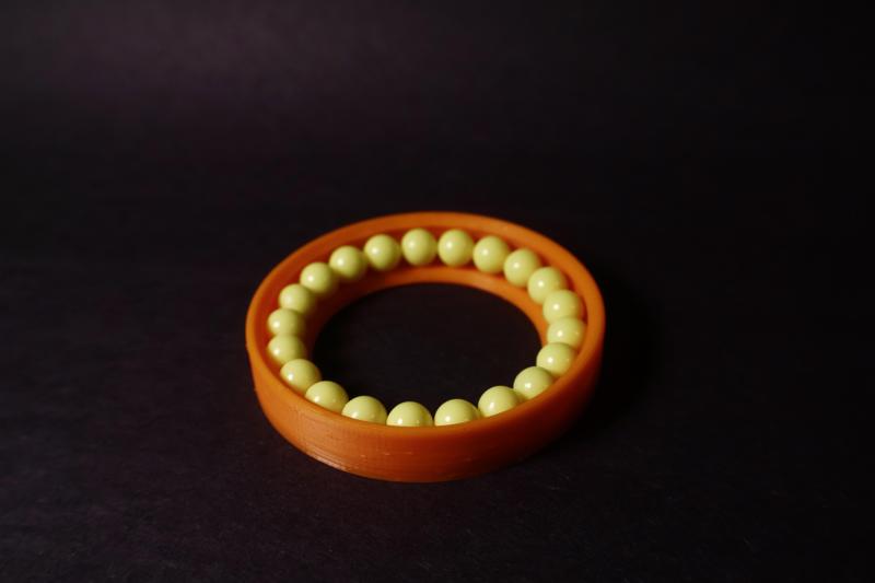 Hybrid Radial/axial Bearing (Airsoft BBs)