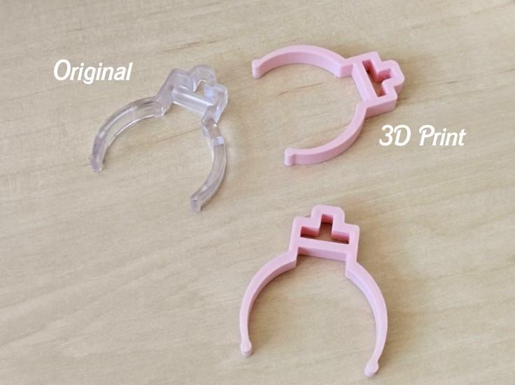 Doll Stand Waist Part