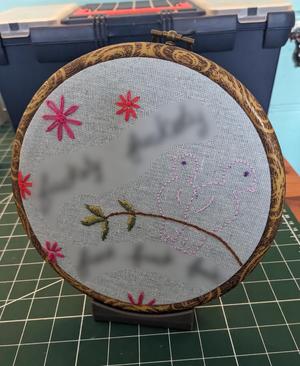 7 inch  Embroidery Hoop stand