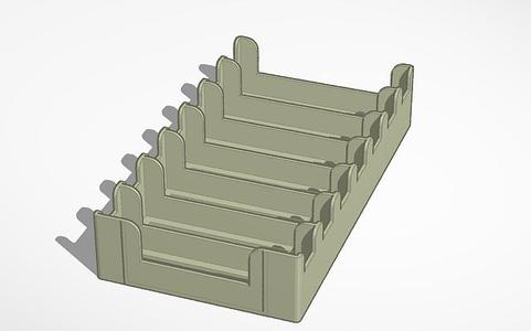 7 Slot 3.5 Format HDD Stand