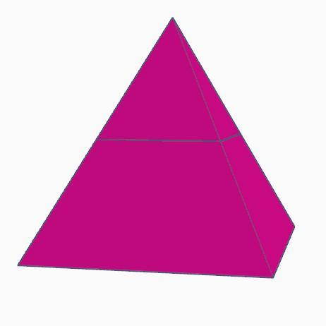 Pyramid box