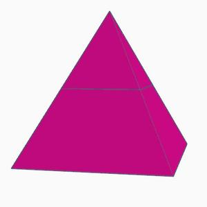Pyramid box