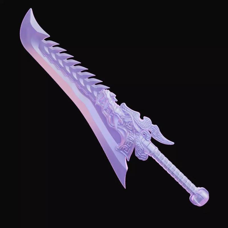 Ao Guang Sword Replica Nezha Fan Art Ne zha