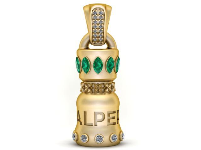 Kent Raible  PENDANT 3D PRINTABLE MODEL