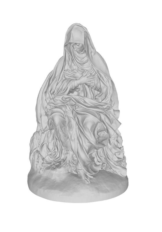 Virgin Mary – 3D STL File for Printing
