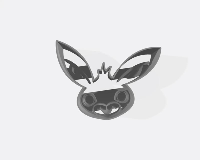 Bing Bunny cookie cutter