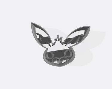 Bing Bunny cookie cutter
