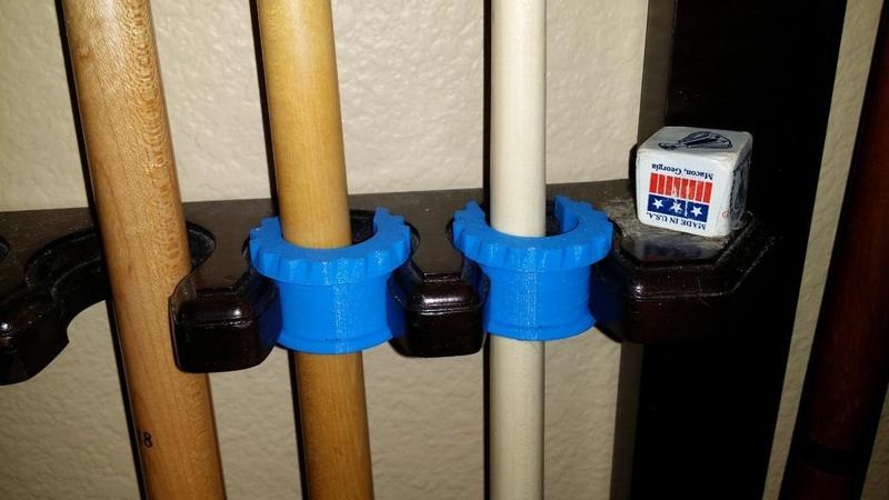 Short Pool Cue Holder