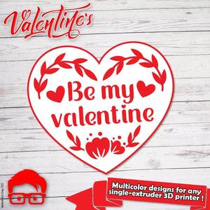 Valentines Day heart ornament gift for your loved one