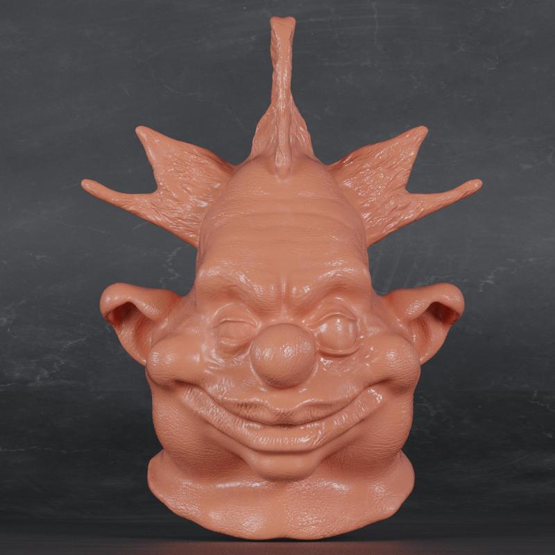 Killer Clown from Outer Space - 3D Printable Sculpture