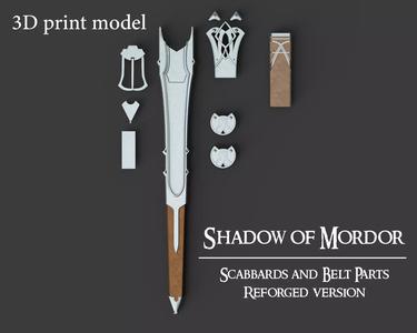 Urfael and Acharn Scabbards Reforged - Shadow of Mordor