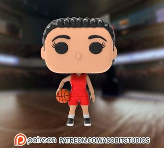 Basketball woman player funko pop