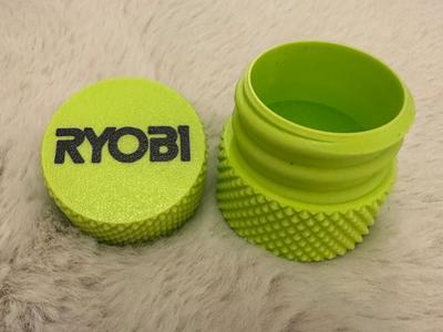 Ryobi Threaded container