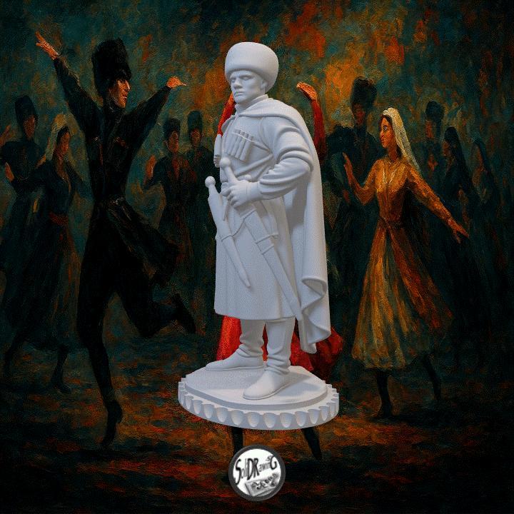 Caucasian Noble Warrior - SoliDRawinGs SG020