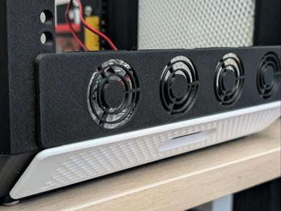 Snap Rack 40mm x 4 10" Rack Mount Fans