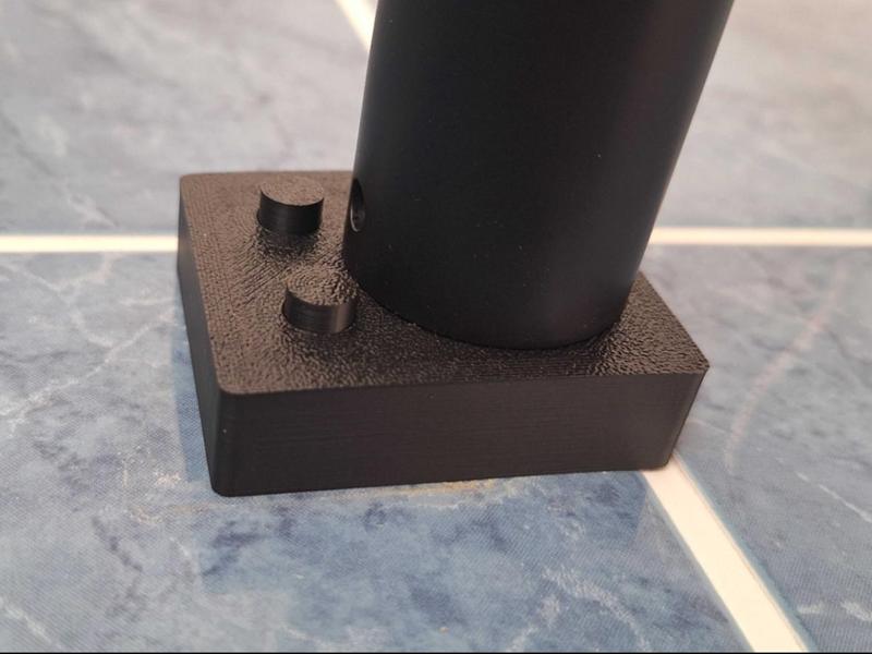 Support mural Sensea pomme de douche Leroy Merlin