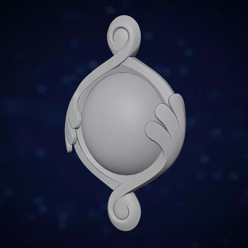 Fontaine Ousia Vision from Genshin Impact Printable STL Files