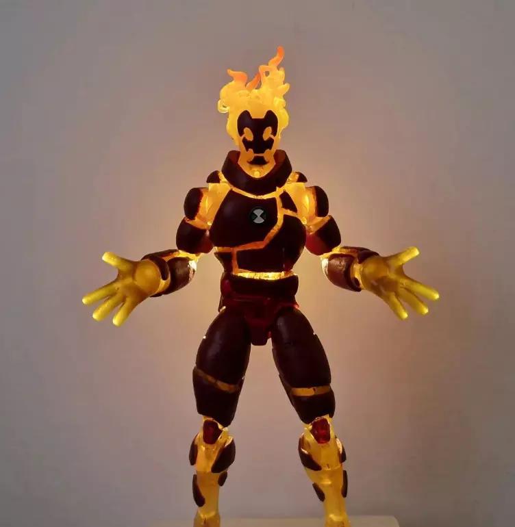 Heatblast Marvel Legends Arms Ben 10