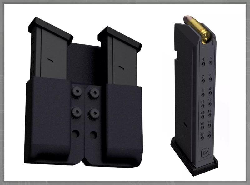 Dredd Double Mag Carrier