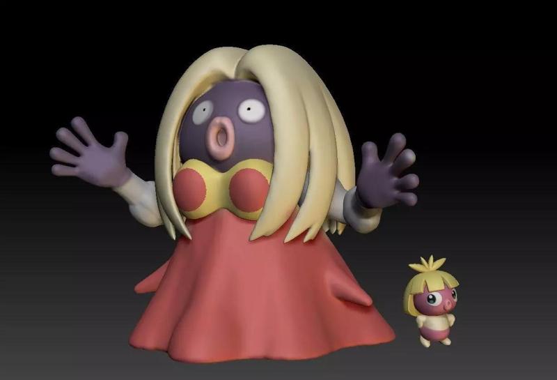 Pokemon Smoochum and Jynx